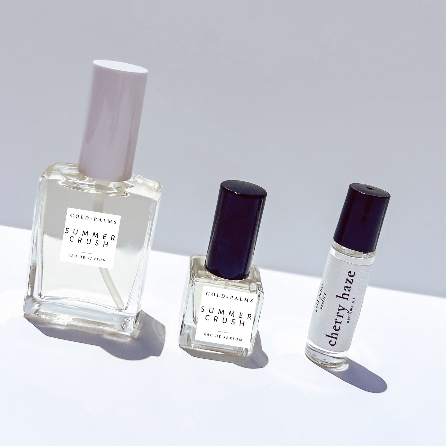 Summer crush and cherry haze perfume