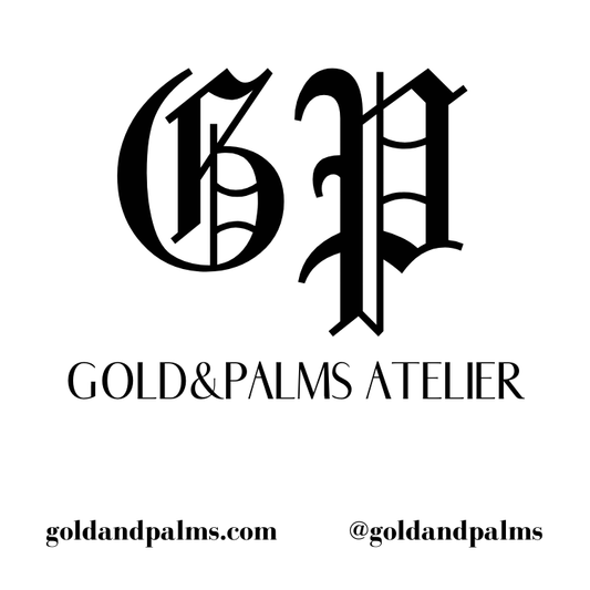 Gold and Palms Atelier logo