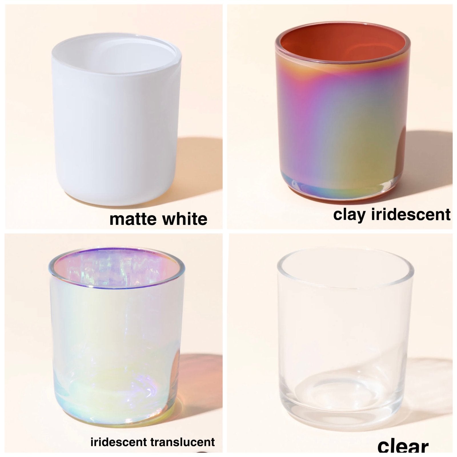 Customizable scented soy wax vessel 