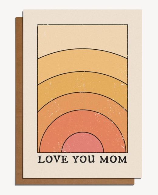 love you mom card